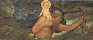 St. Christophorus von William Arthur Chase