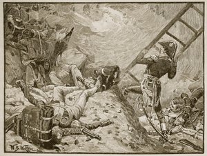 Marschall Lannes in Ratisbon, Illustration aus 
