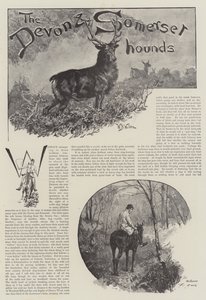 Die Devon und Somerset Jagdhunde von William Barnes Wollen