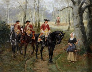 Die Patrouille, ca. 1906