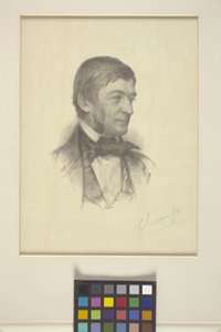 Porträt von Ralph Waldo Emerson