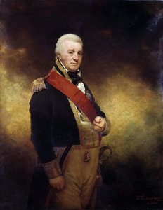 Porträt von Admiral Sir Alexander Cochrane (1758-1832) von William Beechey