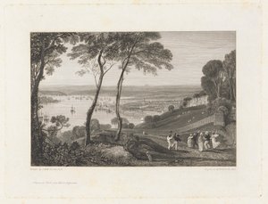 Plymouth Dock, von Mount Edgecumbe