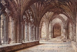 Tür vom Kreuzgang in das Martyrium, Canterbury Cathedral von William Biscombe Gardner