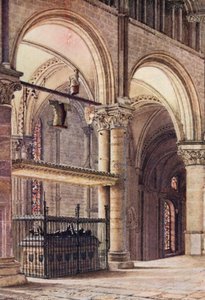 Grabmal von Edward dem Schwarzen Prinzen in der Trinity Chapel, Canterbury Cathedral von William Biscombe Gardner