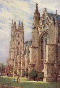 Südwestliches Querschiff und St. Georgs Turm, Kathedrale von Canterbury