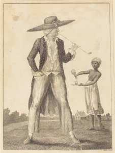 Ein Surinam-Pflanzer in seiner Morgenkleidung, 1793 von William Blake