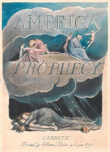 Amerika. Eine Prophezeiung, Tafel 2, Titelseite