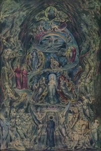Eine Allegorie, um 1820-1825, 1922 von William Blake