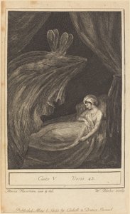 Canto V, Vers 43 von William Blake