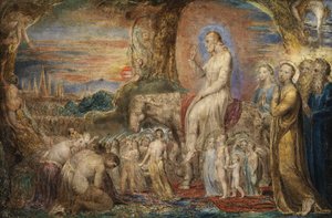 Christi Einzug in Jerusalem von William Blake