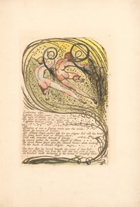 Europa. Eine Prophezeiung, Tafel 10, Enitharmon schlief . . . .  (Bentley 12) von William Blake