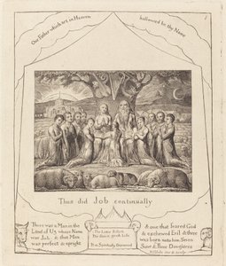 Hiob und seine Familie, 1825