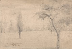 Landschaft mit Turm