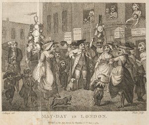 Maifeiertag in London von William Blake