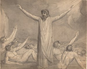 Moses stoppt die Plage (recto)