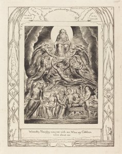 Satan vor dem Thron Gottes