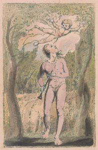 Songs of Innocence and of Experience, Platte 1, Innocence Frontispiz (Bentley 2) von William Blake