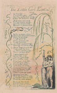 Lieder der Unschuld und Erfahrung, Tafel 20, Das kleine Mädchen verloren (Bentley 34) von William Blake