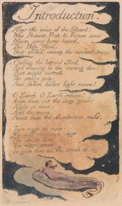 Lieder der Unschuld und Erfahrung, Tafel 34, Einleitung (Bentley 30)