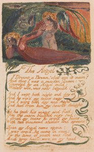 Lieder der Unschuld und Erfahrung, Tafel 40, Der Engel (Bentley 41) von William Blake