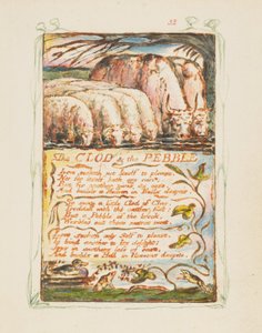 Lieder der Unschuld und der Erfahrung: Der Klumpen & der Kiesel, ca. 1825