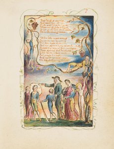 Lieder der Unschuld und der Erfahrung: Das Echoing Green zweite Platte, ca. 1825