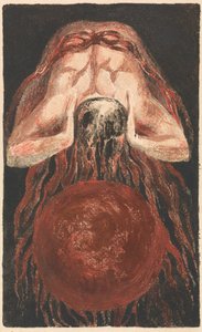 Das Erste Buch Urizen, Tafel 16 (Bentley 17) von William Blake
