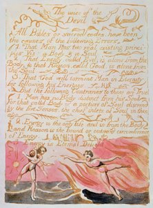 Die Hochzeit von Himmel und Hölle; Die Stimme des Teufels