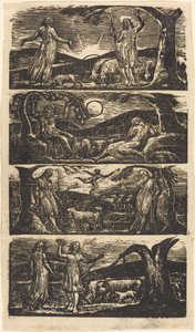 Die Hirtengedichte von Virgil, 1821 von William Blake
