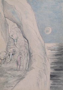 Die Stolzen unter ihren enormen Lasten, 1824-27 von William Blake