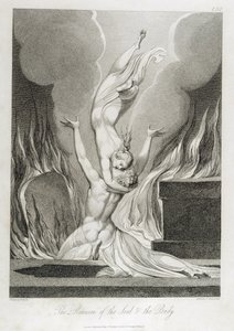 Die Wiedervereinigung von Seele und Körper, Tafel 13, Illustration aus 