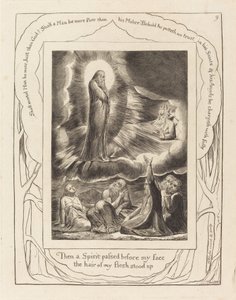 Die Vision von Eliphas von William Blake
