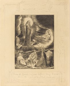 Die Vision von Eliphas, 1825 von William Blake