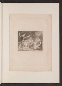 Der Zorn Elihus von William Blake