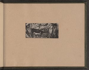 Thenot ermahnt Colinet, Lightfoot im Hintergrund, 1821