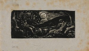 Thenot unter Obstbaum, aus Die Hirtengedichte von Virgil