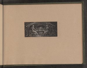 Thenot und Colinet essen ihr Abendessen, 1821