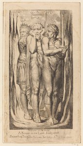 Krieg (Die Ankläger von Diebstahl, Ehebruch, Mord) von William Blake