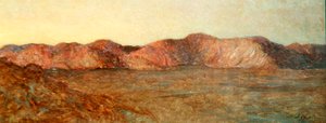 Wüste von El Kab, Abenddämmerung von William Blake Richmond