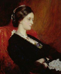 Porträt von The Hon. Mrs. Emily Meynell-Ingram, 1884 von William Blake Richmond