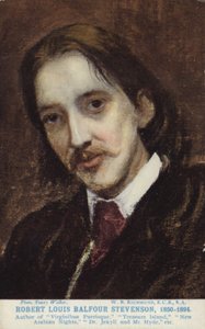 Robert Louis Stevenson (1850-1894), schottischer Schriftsteller, Dichter und Reiseschriftsteller