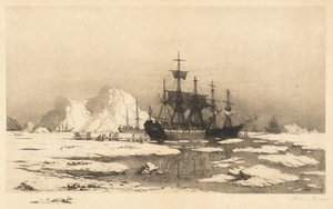 Unter den Eisschollen