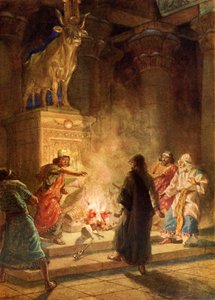 Ein Prophet Gottes verurteilt den Götzendienst Jerobeams - Bibel von William Brassey Hole