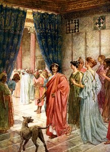 Jesus wird zu Herodes gesandt - Bibel von William Brassey Hole