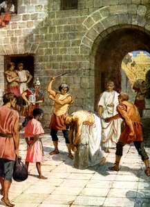 Pilatus befiehlt, Jesus zu geißeln - Bibel