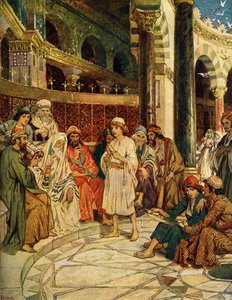 Der Junge Jesus im Tempel von William Brassey Hole