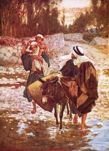 Die Flucht nach Ägypten von William Brassey Hole