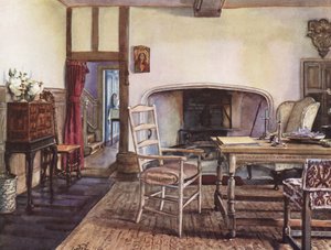 Innendekoration: Eine weiße Halle von William Bruce Ellis Ranken