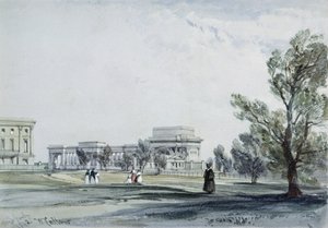 Eingang zum Hyde Park am Hyde Park Corner von William Callow